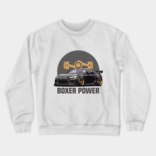 Subaru BRZ Car Art - Modified Boxer Engine JDM Sports Car Crewneck Sweatshirt